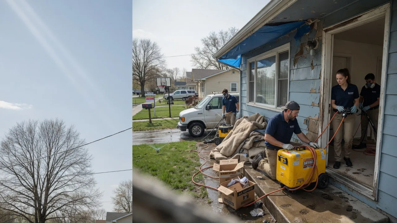Basement Flood Cleanup in Francis, OK near me